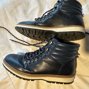 Nautica Men's Navy Boots 7.5